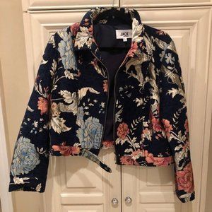 BB Dakota Brocade Floral Statement Jacket